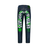Razer | EVISU Daicock Print with Embroidery Carrot-Fit Jeans #2017 - 36
