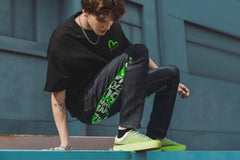 Razer | EVISU Daicock Print with Embroidery Carrot-Fit Jeans #2017 - 36